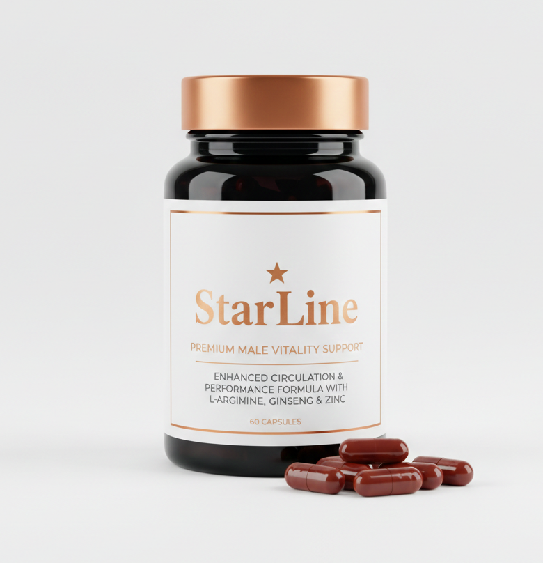 StarLine - 60 capsule pentru performanța masculină